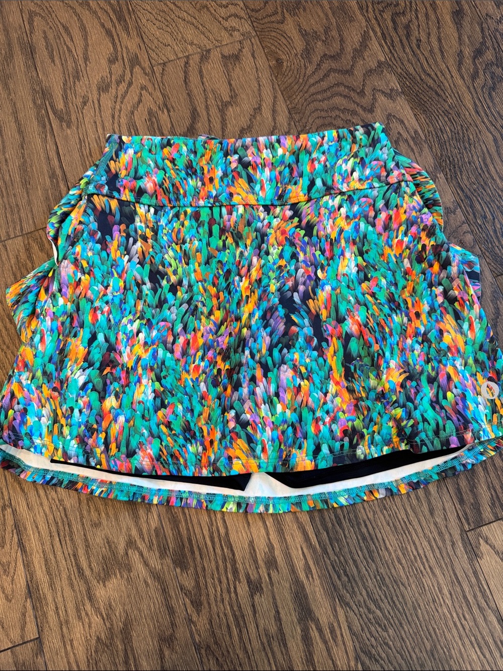 Women’s skirt with spankies underneath. Size (1) small. - Picture 2 of 6